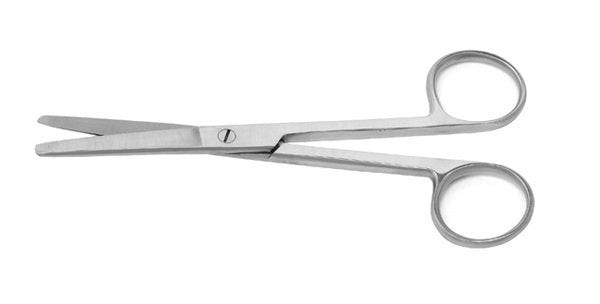 J&J Operating Scissors Straight 4.5" Sharp/Sharp Ea