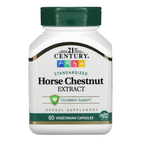 21st Century Nutritional Products  74098521781 Herbal Supplement 21st Century Horse Chestnut Seed Extract 600 mg Strength Capsule 60 per Bottle