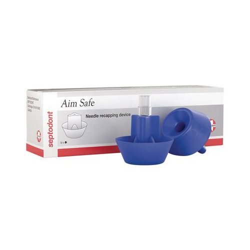 Aim Safe Needle Recapping Device Autoclavable Box/5