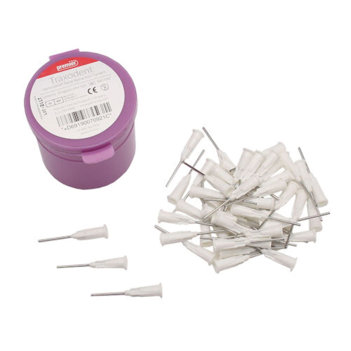 Traxodent Syringe Applicator Tips Box/50