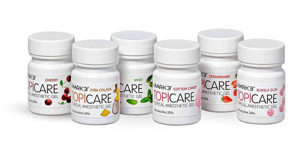 TopiCare Topical Anesthetic Gel 1oz Jar