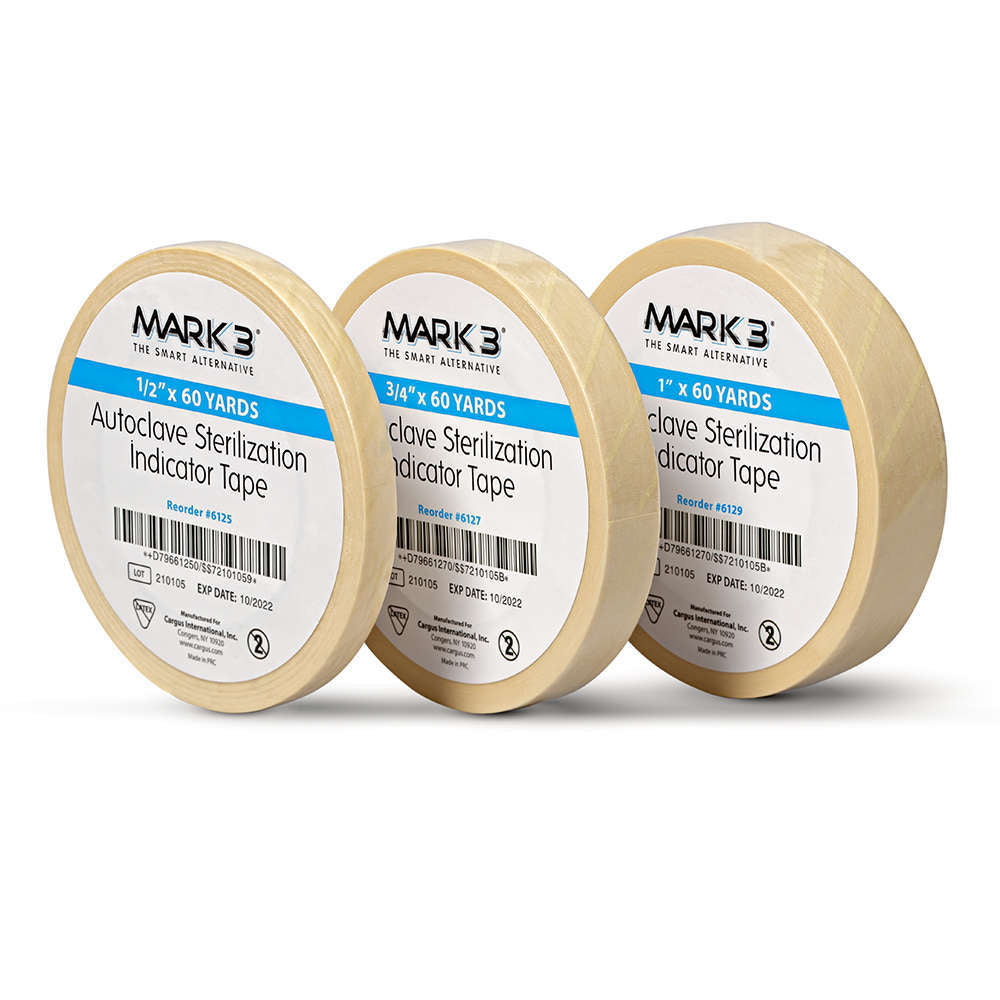 MARK3 Autoclave Sterilization Indicator Tape 60 Yards