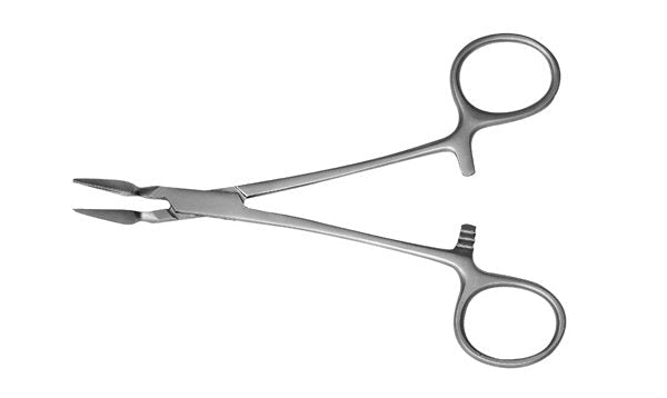 J&J Stieglitz Fragment Forceps 45 Degree 5" Ea