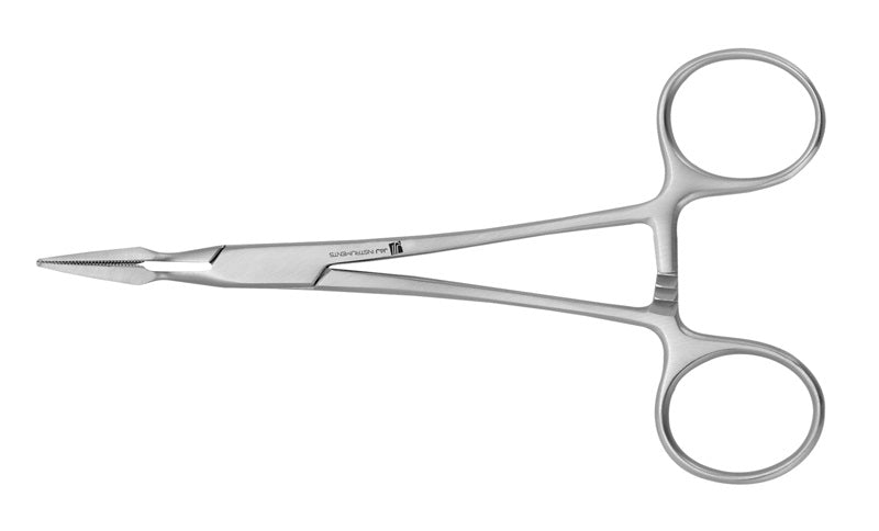 J&J Silver Point Fragment Forceps 90 Degree 5" Ea