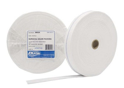 Dukal  9902X Wound Packing Non-impregnated 1/2 Inch X 100 Yard NonSterile X-Ray Detectable