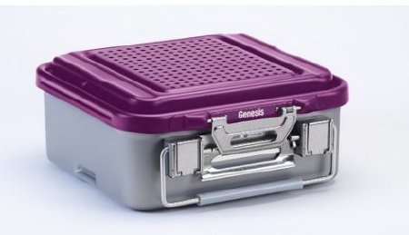 V. Mueller  CD7-9C-PURPLE Sterilization Container Genesis 7-1/5 X 12 X 23 Inch