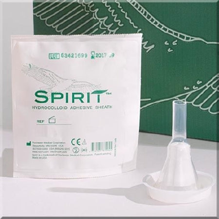 Bard  37301 Male External Catheter Spirit2 Self-Adhesive Band Hydrocolloid Silicone Small