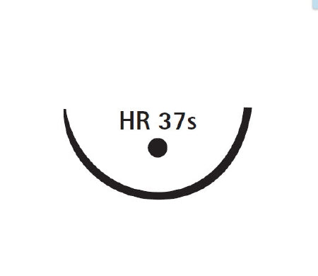 Tissue Seal LLC  C0022456 Absorbable Suture with Needle Monosyn Glyconate HR 37S 1/2 Circle Taper Point Needle Size 2 - 0 Monofilament