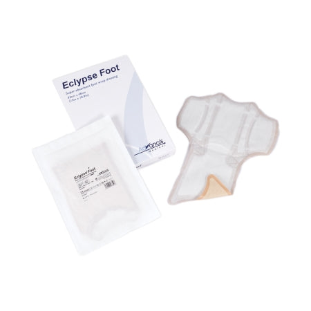 Mediusa  CR4219 Super Absorbent Dressing Eclypse Foot 9 X 13 Inch Rectangle