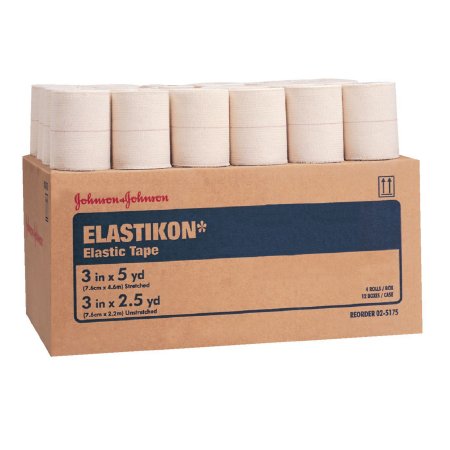 Patterson Medical Supply  55320103 Elastic Tape Elastikon White 3 Inch X 2-1/2 Yard Cotton NonSterile