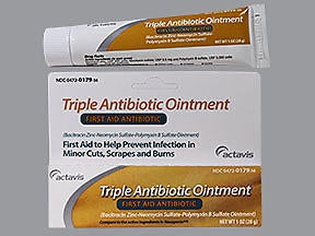 Teva  00472017956 First Aid Antibiotic Ointment 1 oz. Tube