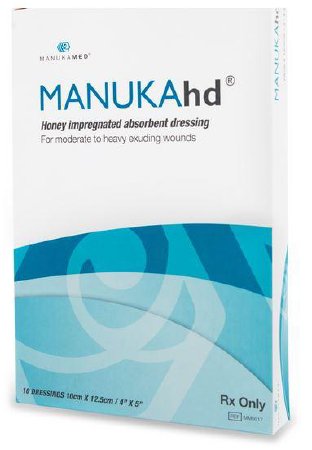 Manukamed  MM0013 Honey Impregnated Wound Dressing MANUKAhd Square 2 X 2 Inch Sterile