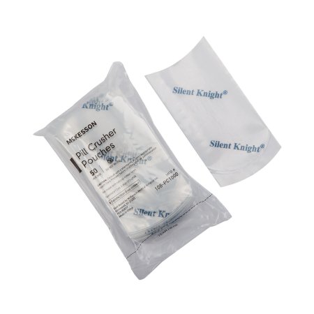 McKesson Brand 108-PC1000 Pill Crusher Pouch McKesson Silent Knight 2 X 4-1/2 Inch, Clear, Plastic