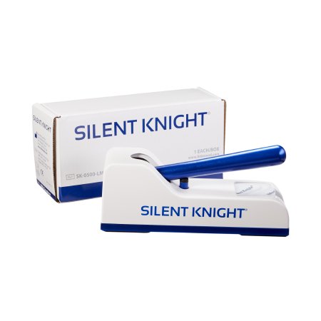 McKesson Brand SK-0500-LMP Pill Crusher Silent Knight Hand Operated Blue / White