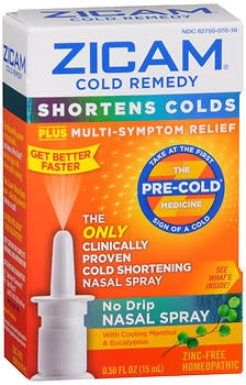 Church and Dwight  62750007010 Cold and Sinus Relief Zicam 4X - 4X - 4X Strength Nasal Spray 0.5 oz.