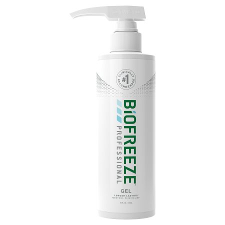 RB Health US LLC  13425 Topical Pain Relief Biofreeze Professional 5% Strength Menthol Topical Gel 16 oz.