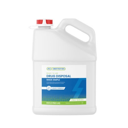 C2R Global Manufacturing  RX1.0PROLIQ Drug Disposal System for Liquid Medication Only Rx Destroyer Liquid PRO Series 11 lbs. Carton Weight