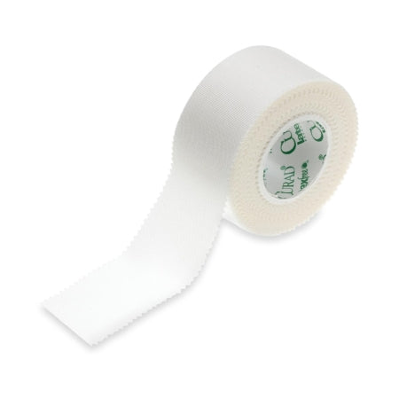 Medline  NON270101 Water Resistant Medical Tape Curad White 1 Inch X 10 Yard Silk-Like Cloth NonSterile