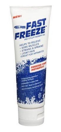 Expedite Products  01485607511 Topical Pain Relief Bell Horn Fastfreeze 0.2% - 3.5% Strength Camphor / Menthol Topical Gel 4 oz.