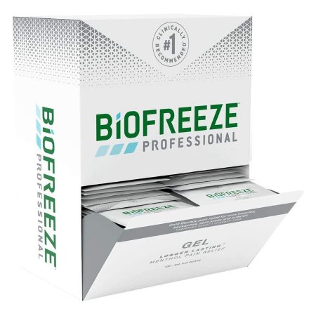 RB Health US LLC  13440 Topical Pain Relief Biofreeze 3.5% Strength Menthol Topical Gel 100 per Box