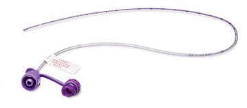 Cardinal 460208E Neonatal / Pediatric Nasogastric Feeding Tube Kangaroo 10 Fr. 42 Inch Tube PVC Sterile