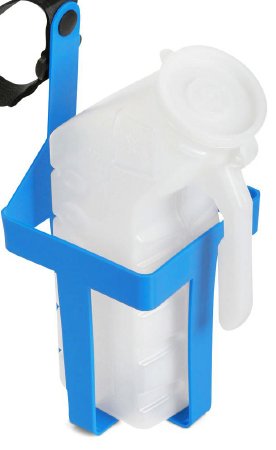 Medline  PGA201 Urinal Holder PLG Vinyl Straps, Plastic, Blue