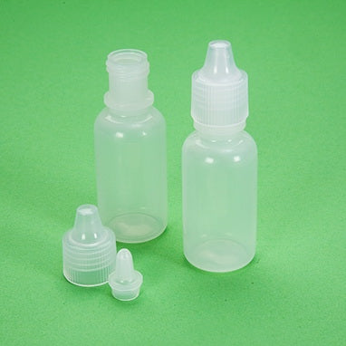 Health Care Logistics  7784-01 Dropper Bottle, Sterile 15 mL Natural