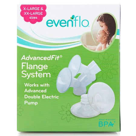 Evenflo 5143111 Flange System Evenflo AdvancedFit For Evenflo Advanced Double Electric Breast Pump