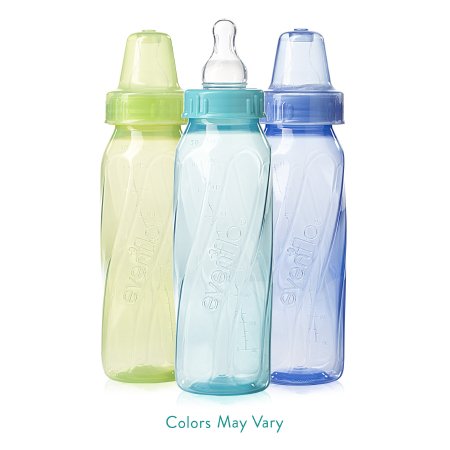 Evenflo 1113511C Baby Bottle Evenflo Classic 8 oz. Polypropylene