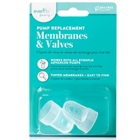 Evenflo 5141111 Breast Pump Replacement Membrane and Valve Evenflo For All Evenflo Breast Pumps