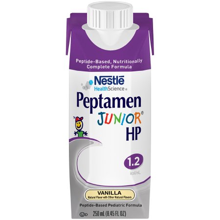 Nestle Healthcare Nutrition 00043900544588 Pediatric Oral Supplement Peptamen Junior HP 8.45 oz. Carton Liquid Protein Impaired GI Function