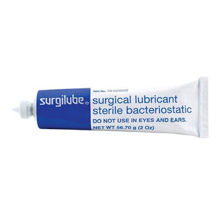 HR Pharmaceuticals  281020502 Lubricating Jelly - Carbomer free Surgilube 2 oz. Tube Sterile