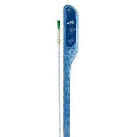 Wellspect Healthcare  4441840 Urethral Catheter LoFric Origo Coude Tip Hydrophilic Coated Polyolefin-based Elastomer (POBE) 18 Fr. 16 Inch