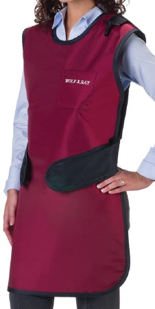 Wolf X-Ray 65025TC-TB-12 X-Ray Apron Purple Easy Wrap Style Small