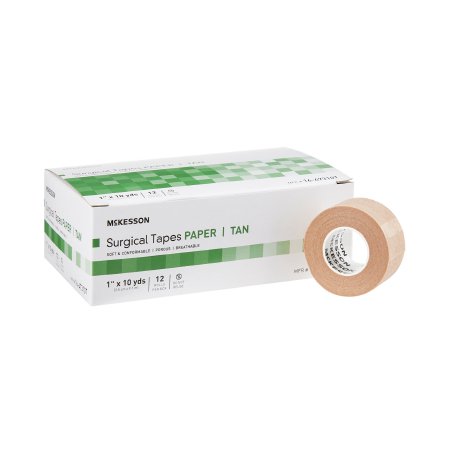 McKesson Brand 16-47310T Medical Tape McKesson Tan 1 Inch X 10 Yard Paper NonSterile