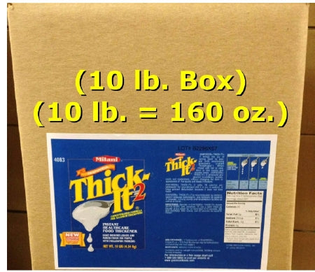 Kent Precision Foods J446-60800 Food and Beverage Thickener Thick-It Original 10 lb. Bag Unflavored Powder IDDSI Level 0 Thin