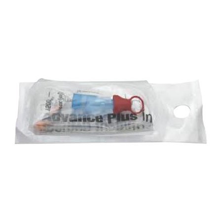 Hollister  93164 Intermittent Closed System Catheter Advance Plus Pocket Touch Free Straight Tip 16 Fr. Without Balloon PVC