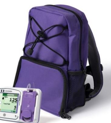 Cardinal 770035M Feeding Pump Backpack Kangaroo Purple, Medium