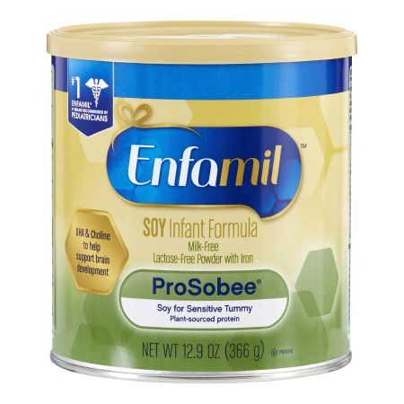 Mead Johnson 00087121441 Infant Formula Enfamil ProSobee 12.9 oz. Can Powder Soy Lactose Intolerance