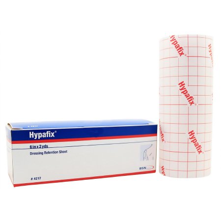 BSN Medical  4217 Dressing Retention Tape with Liner Hypafix White 6 Inch X 2 Yard Nonwoven Polyester NonSterile