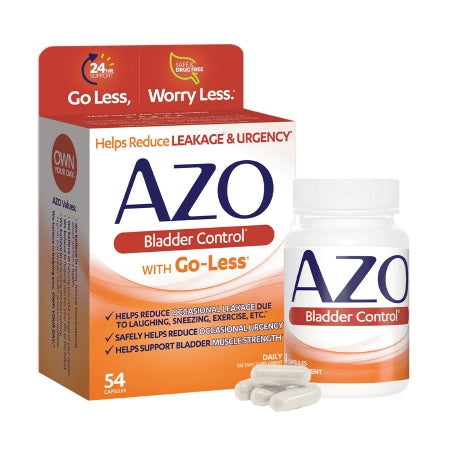 I Health Inc  78765176002 Urinary Pain Relief AZO Pumpkin Seed / Soy Germ Extracts Capsule 54 per Box