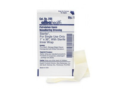 Dukal  207-12 Petrolatum Impregnated Dressing Dukal Strip 3 X 18 Inch Sterile