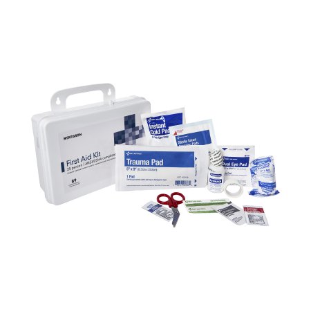 McKesson Brand 30323 First Aid Kit McKesson 25 Person Plastic Case