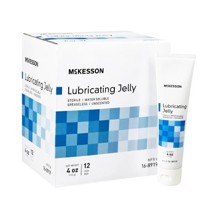 McKesson Brand 16-8919 Lubricating Jelly McKesson 4 oz. Tube Sterile