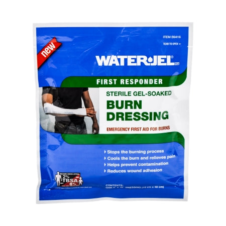 Safeguard US Operating LLC  B0416-28.00.000 Hydrogel Burn Dressing Water-Jel First Responder Sheet 4 X 16 Inch Rectangle Sterile