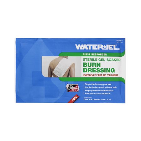 Safeguard US Operating LLC  B0818-20.00.000 Hydrogel Burn Dressing Water-Jel First Responder Sheet 8 X 18 Inch Rectangle Sterile