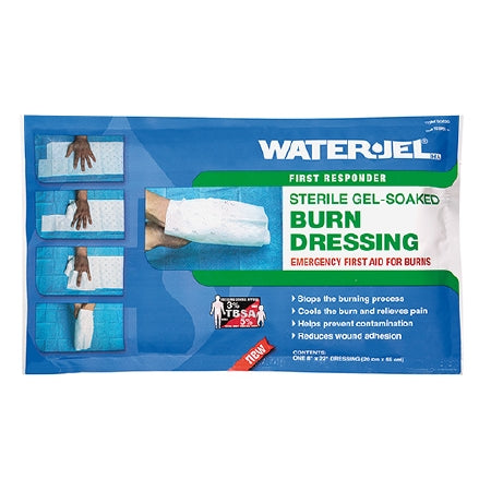 Safeguard US Operating LLC  B0820-20.00.000 Hydrogel Burn Dressing Water-Jel First Responder Sheet 8 X 20 Inch Rectangle Sterile