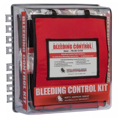 North American Rescue  80-0471 Bleeding Control Kit Public Access Basic