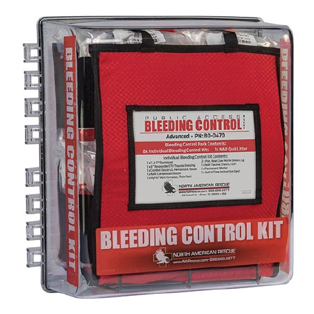 North American Rescue  80-0473 Bleeding Control Kit Public Access Advanced