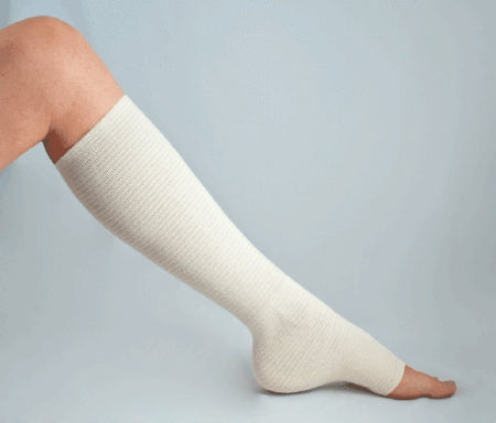 Lohmann & Rauscher  88905 Elastic Tubular Support Bandage tg shape 13-3/4 to 15-1/4 Inch Calf Circumference Medium Below Knee Pull On Natural NonSterile Medium Standard Compression